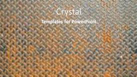  Presentation with vintage retro - Presentation design with old-dirty-rusty-vintage-metal background and a gray colored foreground