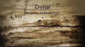  Presentation with rustic old wood texture - PPT layouts with old dirty wooden texture background and a coral colored foreground