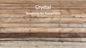  Presentation with rustic wood - Amazing slides having old dirty wooden wall backdrop and a coral colored foreground