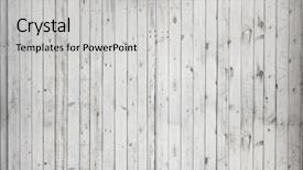  Presentation with old wood - Beautiful slide deck featuring old dirty wooden wall backdrop and a light gray colored foreground