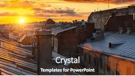  Presentation with old metal sheet roof texture - Slide set with old district of saint-petersburg background and a wine colored foreground