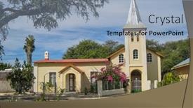  Presentation with reformed - Slide set enhanced with old-dutch-reformed-church background and a light blue colored foreground