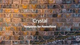  Presentation with archeology - Amazing presentation theme having old egypt scriptures - archeology background backdrop and a tawny brown colored foreground