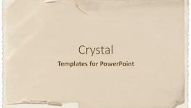  Presentation with postcard - Cool new PPT theme with old-empty-postcard-template-background backdrop and a lemonade colored foreground