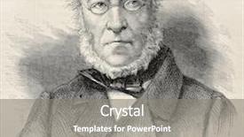  Presentation with journal - Theme consisting of legion honor - old engraved portrait of francois background and a gray colored foreground