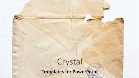  Presentation with envelope - Presentation consisting of old envelope background and a lemonade colored foreground