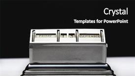  Presentation with old fashioned - Theme featuring friday 13th - close-up of old fashioned metal background and a black colored foreground