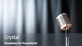  Presentation with audio - Presentation theme enhanced with abstract autumn background grunge style photo of dry maple leaf on gray brick wall detail of fall nature weather change concept background and a gray colored foreground