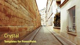  Presentation with old fashioned - Colorful slides enhanced with old-fashioned-paris-france backdrop and a  colored foreground