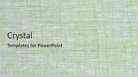  Presentation with texture of the soil soil - Beautiful PPT theme featuring old fashioned retro - upholstery texture backdrop and a soft green colored foreground