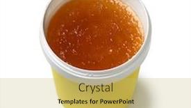  Presentation with old fashioned - Colorful theme enhanced with old-fashioned-soft-brown-detergent backdrop and a yellow colored foreground