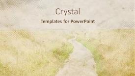  Presentation with old paper - Presentation theme with old-fields-retro-background background and a lemonade colored foreground