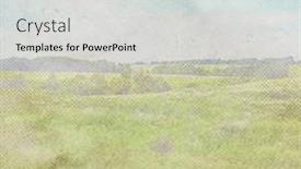  Presentation with old paper - Slide set consisting of old-fields-retro-background background and a sky blue colored foreground