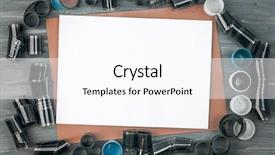  Presentation with old film - Theme having old film with case background and a pink colored foreground