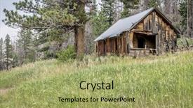  Presentation with jeep - Slide deck consisting of  background and a  colored foreground