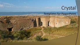  Presentation with old prophet in bethel - Amazing slides having old fortress on the berezan backdrop and a light blue colored foreground