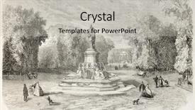  Presentation with paris france war - Colorful presentation enhanced with old french war - admiral bruat monument in colmar backdrop and a  colored foreground