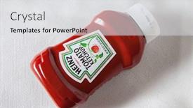  Presentation with tomato ketchup - Amazing presentation design having old-greenwich-ct-usa-april backdrop and a light gray colored foreground