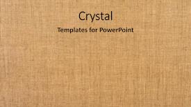  Presentation with texture - Audience pleasing theme consisting of old grunge canvas texture background backdrop and a coral colored foreground