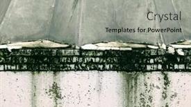  Presentation with concrete wall grunge concrete - Amazing presentation design having old-grunge-concrete-wall backdrop and a light gray colored foreground