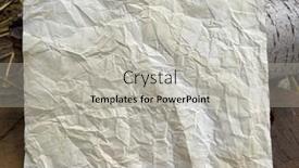  Presentation with old crumpled paper - Presentation with old-grunge-crumpled-paper background and a light gray colored foreground