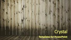  Presentation with old wooden door antique - Slide set enhanced with old grunge interior wooden background background and a  colored foreground