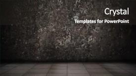  Presentation with metallic - Colorful PPT layouts enhanced with old grunge metallic interior backdrop and a dark gray colored foreground