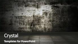  Presentation with metallic - Beautiful PPT layouts featuring old grunge metallic room backdrop and a dark gray colored foreground