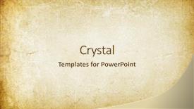  Presentation with old paper - Presentation theme having old grunge paper background background and a cream colored foreground