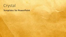  Presentation with vintage paper - Theme enhanced with old-grunge-paper-backround-vintage background and a yellow colored foreground