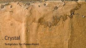  Presentation with pluma history old paper scroll - Audience pleasing PPT layouts consisting of old grunge paper on wood backdrop and a gold colored foreground
