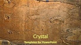  Presentation with old wood - Amazing slide deck having old grunge paper on wood backdrop and a tawny brown colored foreground