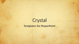  Presentation with old brown paper texture - Theme enhanced with old grunge paper texture special background and a blonde colored foreground