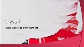  Presentation with old crumpled paper - PPT theme enhanced with old-grunge-ripped-torn-vintage background and a white colored foreground