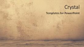  Presentation with old film - Amazing PPT layouts having old grunge room dirty wall backdrop and a lemonade colored foreground