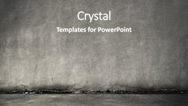  Presentation with old house - Audience pleasing slide deck consisting of old grunge room with concrete backdrop and a gray colored foreground