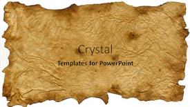  Presentation with old paper - Slides having old-grunge-textured-tattered-paper background and a gold colored foreground