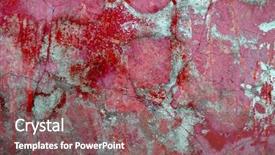  Presentation with wall - Colorful slide deck enhanced with old-grungy-red-wall and a  colored foreground