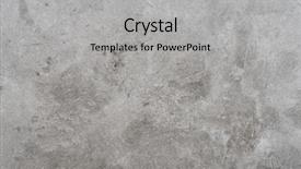 Presentation with material concrete - Amazing slides having old grungy texture grey concrete backdrop and a light gray colored foreground