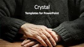  Presentation with wooden lighting - PPT layouts enhanced with old hands on a wooden table with dramatic lighting background and a dark gray colored foreground