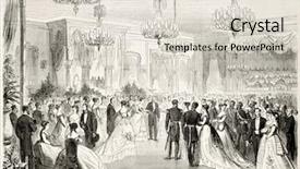  Presentation with journal - PPT theme having l'illustration journal universel paris background and a lemonade colored foreground