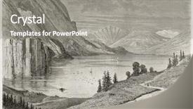  Presentation with old mumbai - PPT theme consisting of old illustration telmark norway create background and a gray colored foreground