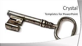  Presentation with old photographs black and white - Amazing presentation theme having old key isolated on white backdrop and a white colored foreground