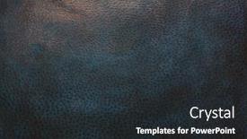  Presentation with leather - Colorful slide set enhanced with old-leather-fragment-of-leather backdrop and a tawny brown colored foreground