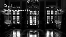  Presentation with luxury - Presentation theme enhanced with old-luxury-hall background and a black colored foreground