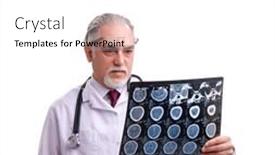  Presentation with old - Slides consisting of old-male-doctor-isolated and a white colored foreground