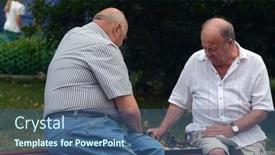  Presentation with old men - 