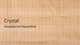  Presentation with old paper - Slide deck enhanced with old mm-paper background and a coral colored foreground