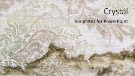  Presentation with old paper - Presentation design having old-moldy-grunge-stained-paper background and a light gray colored foreground