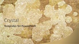  Presentation with stone - Amazing presentation theme having old-mossy-stone-background backdrop and a lemonade colored foreground